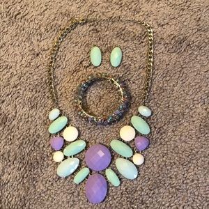 Necklace, Earring, Bracelet set
